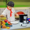 thumbnail image 4 of Cafetière de Maison de Poupée Accessoires Miniatures Jouets Modèle Plastique Extracteur de Jus pour Enfants, 4 of 15