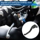 thumbnail image 3 of Palancas de freno y embrague cortas únicas para Honda CB750 2023-2025, palanca de freno ajustable en 6 posiciones, aleación de aluminio, negro sólido, 1 par, 3 of 7