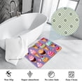thumbnail image 3 of Ice Cream Polyester Non-Slip Machine Washable Floor Rugs, Floor Mats, and Bath Rugs, 3 of 6