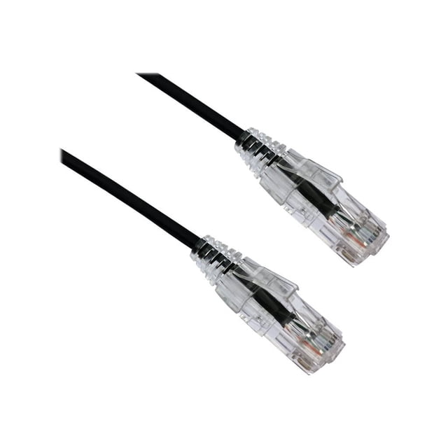 Axiom BENDnFLEX - Patch cable - RJ-45 (M) to RJ-45 (M) - 6 in - 0.1 in - UTP - CAT 6 - snagless - black