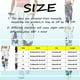 thumbnail image 4 of Gibobby Pantalones deportivos para mujeres Pantalones de chándal con estampado inferior para mujer Bolsillos Cintura alta Deportivo Gimnasio Ajuste(Blanco,CH), 4 of 4