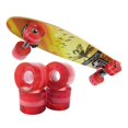 thumbnail image 2 of Bangcool Cruiser Planche à Roulettes à Quatre Roues Courte en Bois Planche à Roulettes Concave Planche à Roulettes de Rue, 2 of 6
