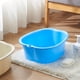 thumbnail image 5 of Lavabo para pies, spa acuático y masaje de pies, para pedicuras, remojo y masaje de pies desintoxicantes, lavabo para pies grueso y resistente, perfecto para remojar los pies (verde), 5 of 5