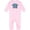 AD-Pink, variant on Inktastic Drag Racing is My Thing with Flags Baby Romper Coveralls