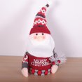 thumbnail image 3 of Agiferg Christmas Gift Box Santa Claus Snowman Present Wrap Apple Candy Box Decor Doll, 3 of 3