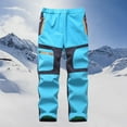 thumbnail image 3 of Toddler Boy Pants 4t Color Block Boys Sweatpants Size 10 Loose Fit Outerwear Little Boy Trousers with Zipper Pockets BU2,9-10 Years, 3 of 3
