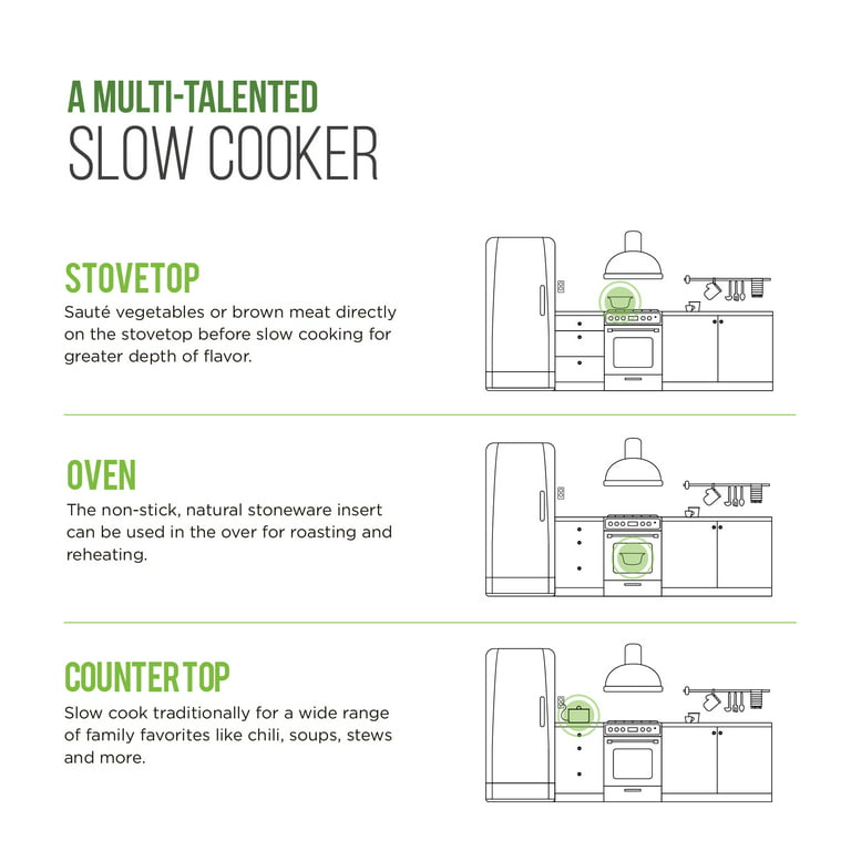 Family-Size 6-Qt. Slow Cooker – Chefman