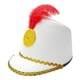 thumbnail image 4 of Sombrero de banda americana, sombrero de tambor mayor, novedad, disfraz de maestro de ceremonias, sombrero de banda, sombrero mayor con, 4 of 8