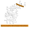 thumbnail image 3 of For 02-07 Vue Front Bumper Reinforcement Impact Cross Bar Crossmember Beam Steel, 3 of 5