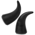 thumbnail image 1 of unbranded 1Par Cuernos Negros Para Casco De Motocicleta Accesorio Con Exclusivo, 1 of 6