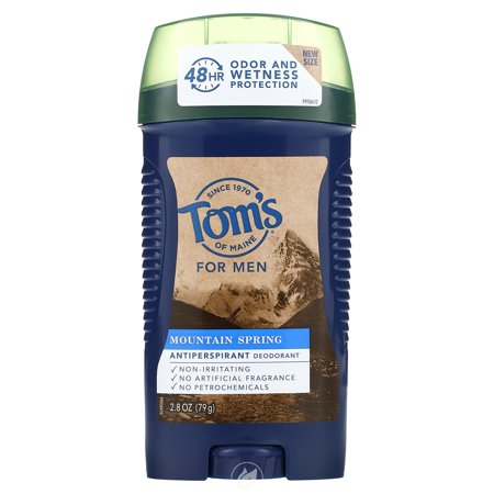Toms of Maine Men's Stick Antiperspirant Mountain Spring 2.8oz