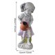 thumbnail image 4 of Estatua Solar para Niña Impermeable Jardín (niña), 4 of 9