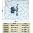 thumbnail image 3 of Thomas Jefferson University Logo Fleece Blanket, Very Soft Microfiber Flannel Blanket for Couch Warm and Cozy for All Seasons, 3 of 6