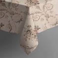 thumbnail image 5 of Pioneer Flower Floral Print Pattern Square Tablecloth,Waterproof Square Table Cover,Wipeable Spillproof Washable Table Cover for Home Kitchen Party Decor 42"X42"(107x107cm), 5 of 6
