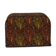 thumbnail image 2 of Goofa Orange Dreamcatcher Print Toaster Cover 2 Slice, Two Slice Bread Machine Cover Quilted Toaster Covers Bread Maker Cover Kitchen Appliance Cover, 2 of 7