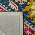 thumbnail image 4 of SAFAVIEH Aspen Gamal Oriental Wool Area Rug, Navy/Fuchsia, 3' x 5', 4 of 8