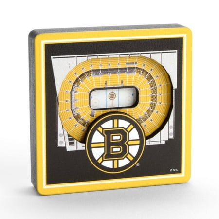 YouTheFan NHL Boston Bruins 3D StadiumView Magnet