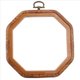 thumbnail image 4 of 16 Piezas Aros de Bordado Octágono Juego de de Punto de de Madera Imitada de Exhibición para Manualidades de Arte Coser Y Colgar Una Mano, 4 of 8