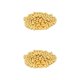 thumbnail image 1 of Cuentas espaciadoras Wosthever 200 piezas bola suelta 4mm oro 3mm 2Conjunto, 1 of 6