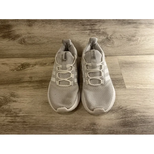 Ad-id-as Cloudfoam Ultimate Running Shoes Mens Size 7 White Athletic BC0121 EUC