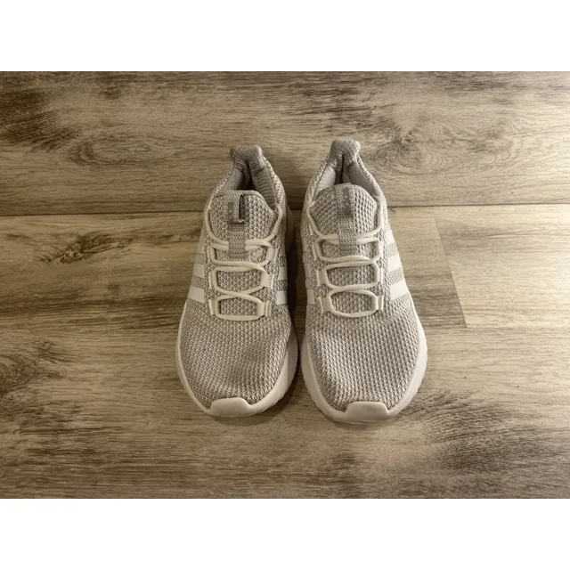 Ad-id-as Cloudfoam Ultimate Running Shoes Mens Size 7 White Athletic BC0121 EUC
