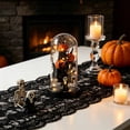 thumbnail image 5 of Halloween Decorations LED Light Up Black Rose Skull Skeleton Hand in Glass Dome Battery-Operated Tabletop Decor with Fairy Lights Spooky Gothic Party Decor Gifts For Mom Wife Her, 5 of 6
