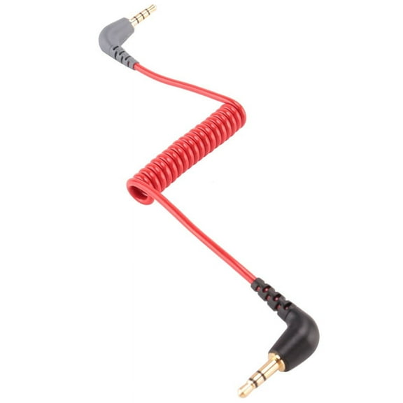 Replacement 3.5mm TRS to TRRS Adapter Cable for Sc7 By VIDEOMIC Micro-type Mics