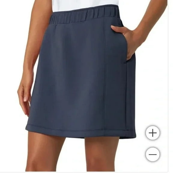 Mondetta Women's navy Skort high rise walking skort 3X