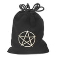 thumbnail image 2 of SIEYIO Velvet Pentagram Tarot for Oracle Card Storage Bag Small Drawstring Pouch, 2 of 9