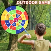 ConeWhale 29 Large Dart Board with 20 Velcro Sticky Balls, Indoor & Outdoor Sport Fun Party Play Game Toys for Kids Ages 3-12