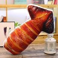 thumbnail image 1 of Animaux en Peluche, Oreiller en Forme de Nourriture Simulée, Coussin de Taille Doux Oreiller Alimentaire en Peluche, Calmar Grillé, 1 of 5