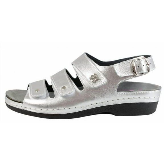 Helle Comfort Thandie Silver Nappa 38