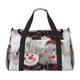 thumbnail image 1 of Fotbe Christmas Snowman With Hat Bolsa de Viaje con Estampado, Bolsa de Fin de Semana para Mujer con Compartimento para Zapatos, Bolsa de Gimnasio con Bolsillo Húmedo, 1 of 7