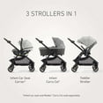 thumbnail image 6 of Graco Premier Modes Merge Stroller, Midtown, Grey, 6 of 10