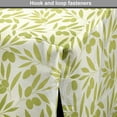 thumbnail image 4 of Botanical Dog Crate Cover, Repeating Pattern with Silhouettes of Olive on Leafy Branches, Easy to Use Pet Kennel Cover Small Dogs Puppies Kittens, 7 Sizes, Avocado Green Ivory, by Ambesonne, 4 of 6