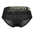 thumbnail image 3 of Xtremen Fashion Underwear 91236 Microfiber Briefs Color Black Size XL, 3 of 5