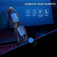 thumbnail image 4 of Stereo Open Audio Glasses,  Earphone Eyeglasses Intelligent TWS Voice Assistant Anti Blue Blocking  for Cycling, 4 of 7