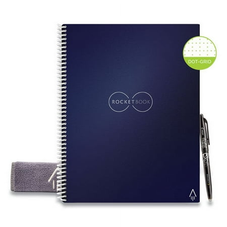 Core Smart Notebook, Dotted Rule, Midnight Blue Cover, 11 X 8.5, 16 Sheets | Bundle of 2 Each