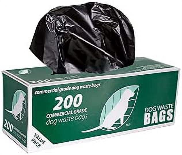 2,000 Commercial Grade Dog Waste Station Refill Roll Bags - Fits Any Roll Bag Dog Waste Station - 40% Thicker than competitor brands - 10 Rolls of 200 bags per roll