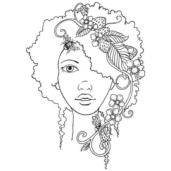 PRIMA MARKETING INC Prima Marketing Bloom Cling Rubber Stamps, 8-Inch by 6-Inch, Summer UPC 655350980160