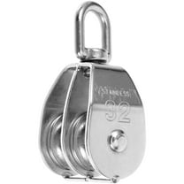 FUTUREORYY Lifting Pulley Round for Construction 1Pcs 4In