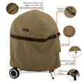thumbnail image 5 of Classic Accessories Hickory® Heavy-Duty Patio Kettle BBQ Grill Cover - Rugged BBQ Cover with Advanced Weather Protection (55-202-012401-EC), 5 of 15