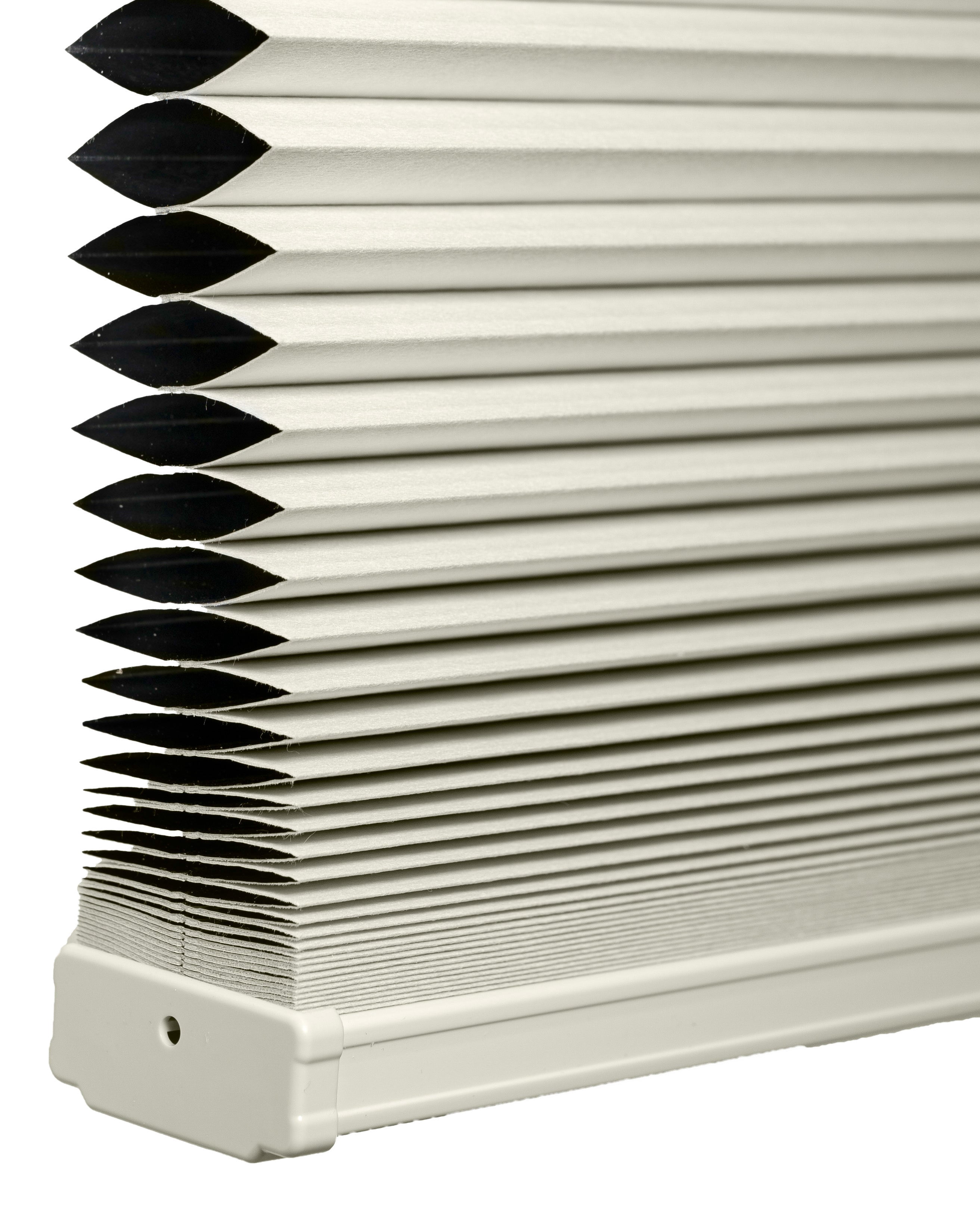 Chicology Cordless Top Down Bottom Up Blackout Cellular Shade Limestone 37 in. W x 72 in. L