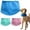 Blue, variant on HonestMatter Dog Cooling Bandana, Cooling Scarf for Summer Heat Relief, Adjustable Pet Neck Wrap for Outdoor Walks and Travel, Green, Size S