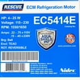 thumbnail image 6 of U.S. Motors ECM Refrigeration Motor,115/230V AC EC5414E, 6 of 7