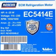 U.S. Motors ECM Refrigeration Motor,115/230V AC EC5414E