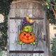 thumbnail image 5 of De Puerta De Halloween, Letrero Fantasma De Calabaza De Madera Para Decoración De Halloween Inevent HA042642-02, 5 of 6