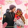 thumbnail image 1 of Rosa bañada en oro Fiudx regalo romántico para aniversario novia y San Valentín, 1 of 5