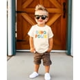 thumbnail image 3 of Dino Four Birthday Shirt for Boys & Girls Dinosaur 4th Birthday Party Tshirt for Kids Natural Shirt 5-6, 3 of 5