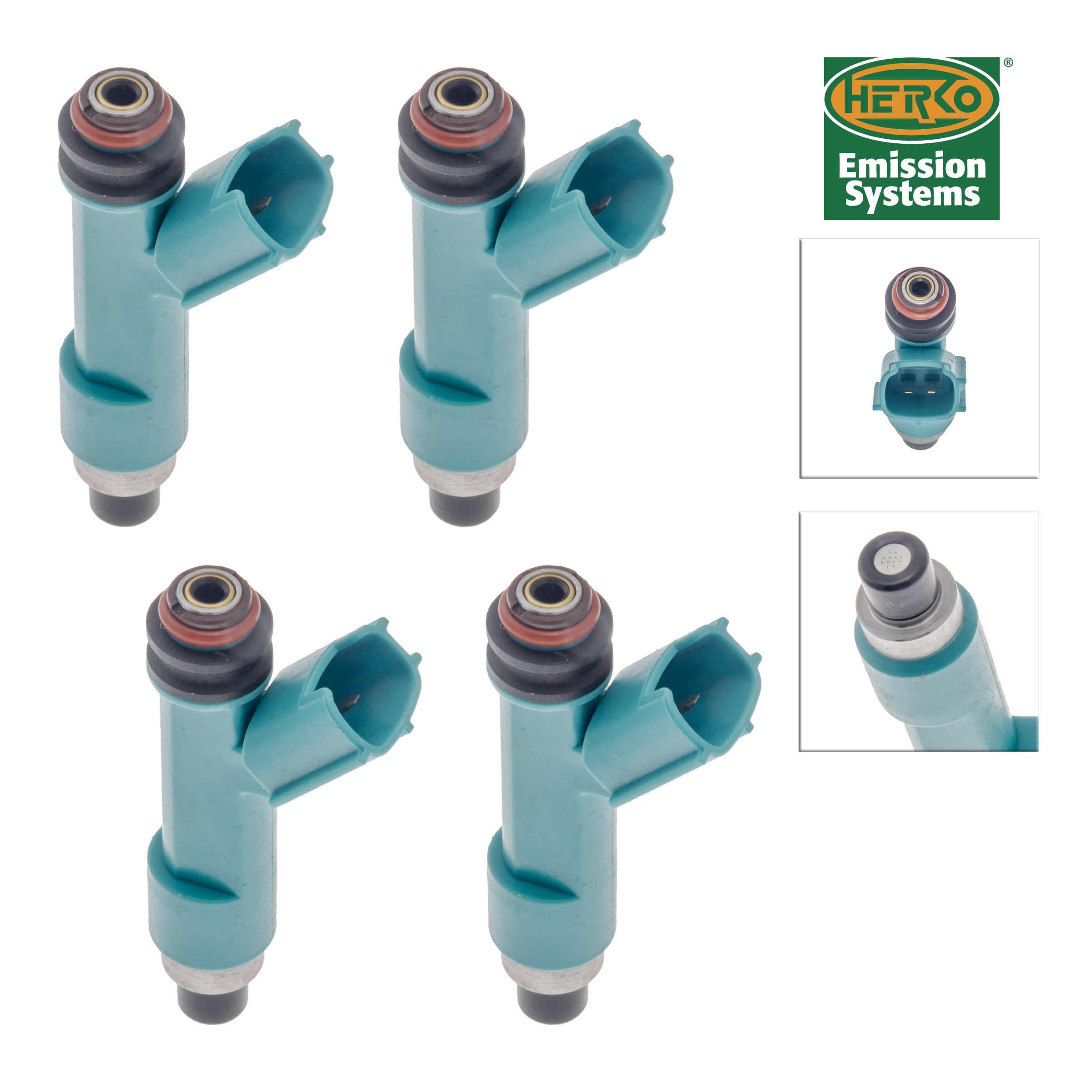 Set of 4 Herko Fuel Injector INJ535 For Toyota Scion Camry Matrix Corolla 04-15